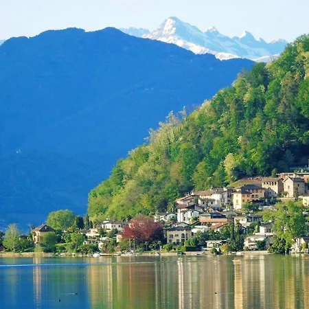 apartment Lac Brusimpiano Esterno foto